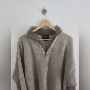 Eddie Baur Quarter Zip Sweater Size XL